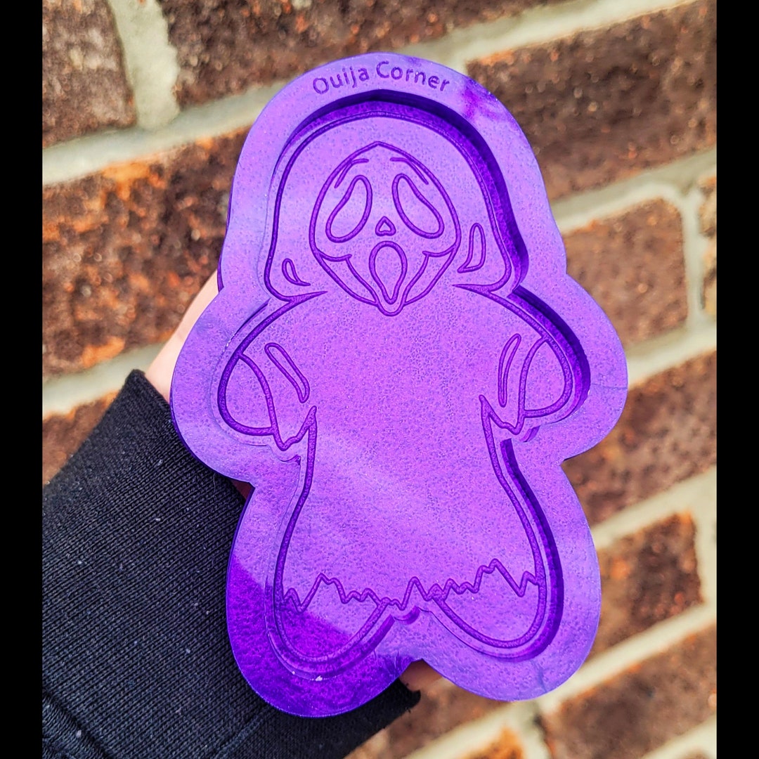 4 Horror Ghost Gingerbread Silicone Mould - Etsy