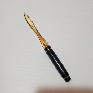 Abrecartas vintage ligero cortador de sobres de metal para correo, regalo para él, ella y la oficina