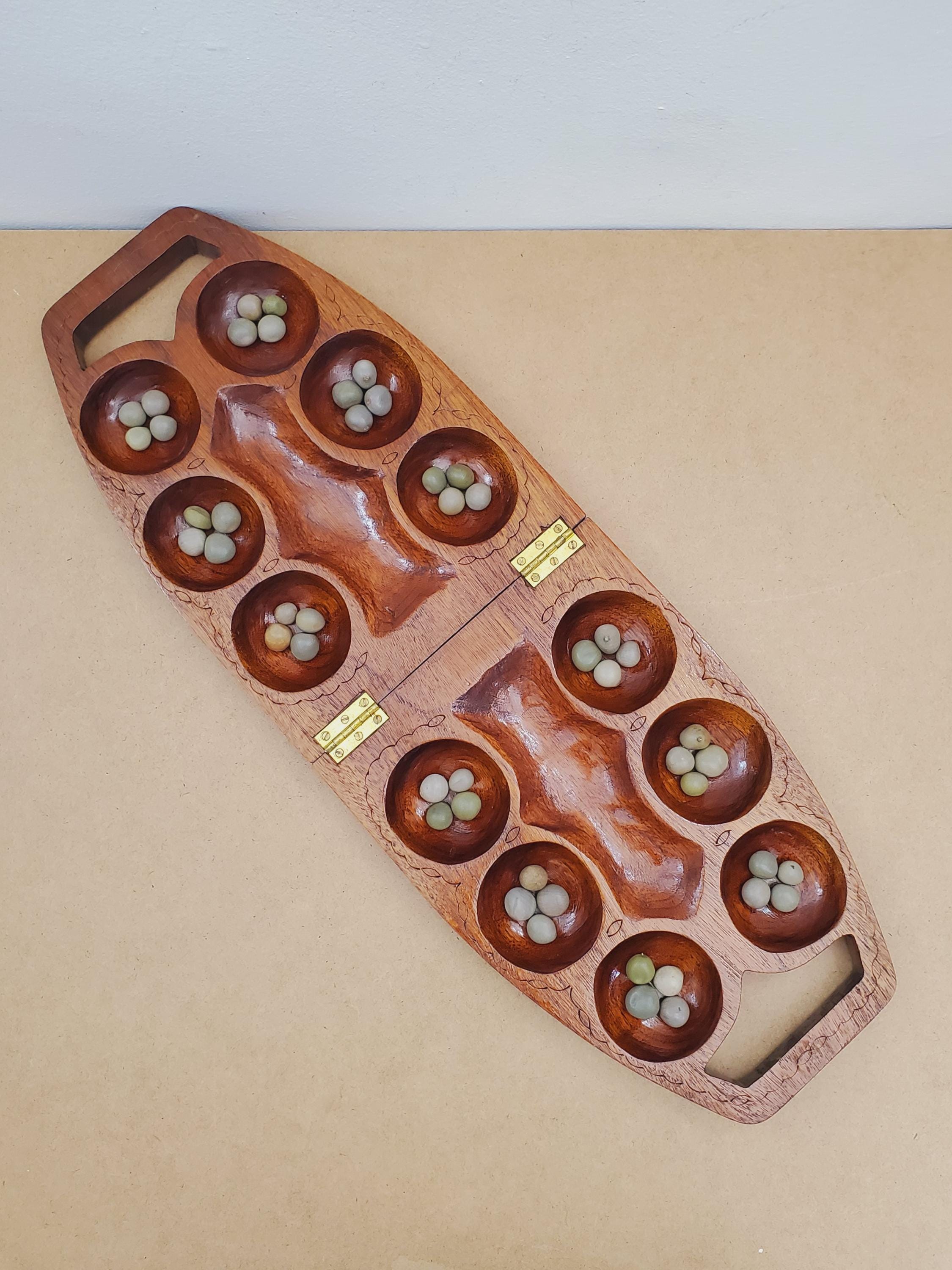 アンティーク　バオゲーム盤　bao game アフリカ Bao Board Game - Etsy
