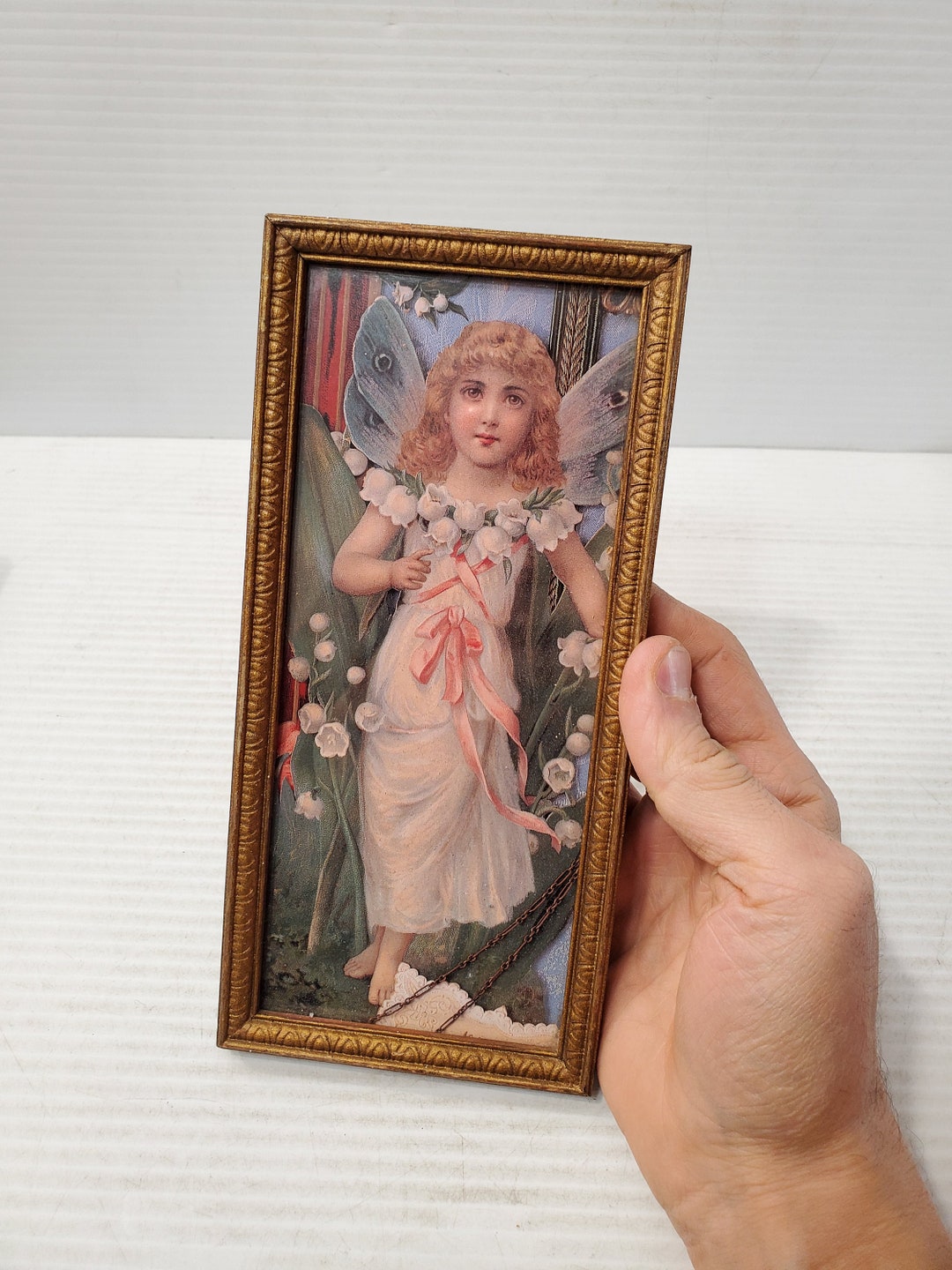 Vintage Wall Frame Photo Wood Frame / Vintage Gold Wood Frame Vintage