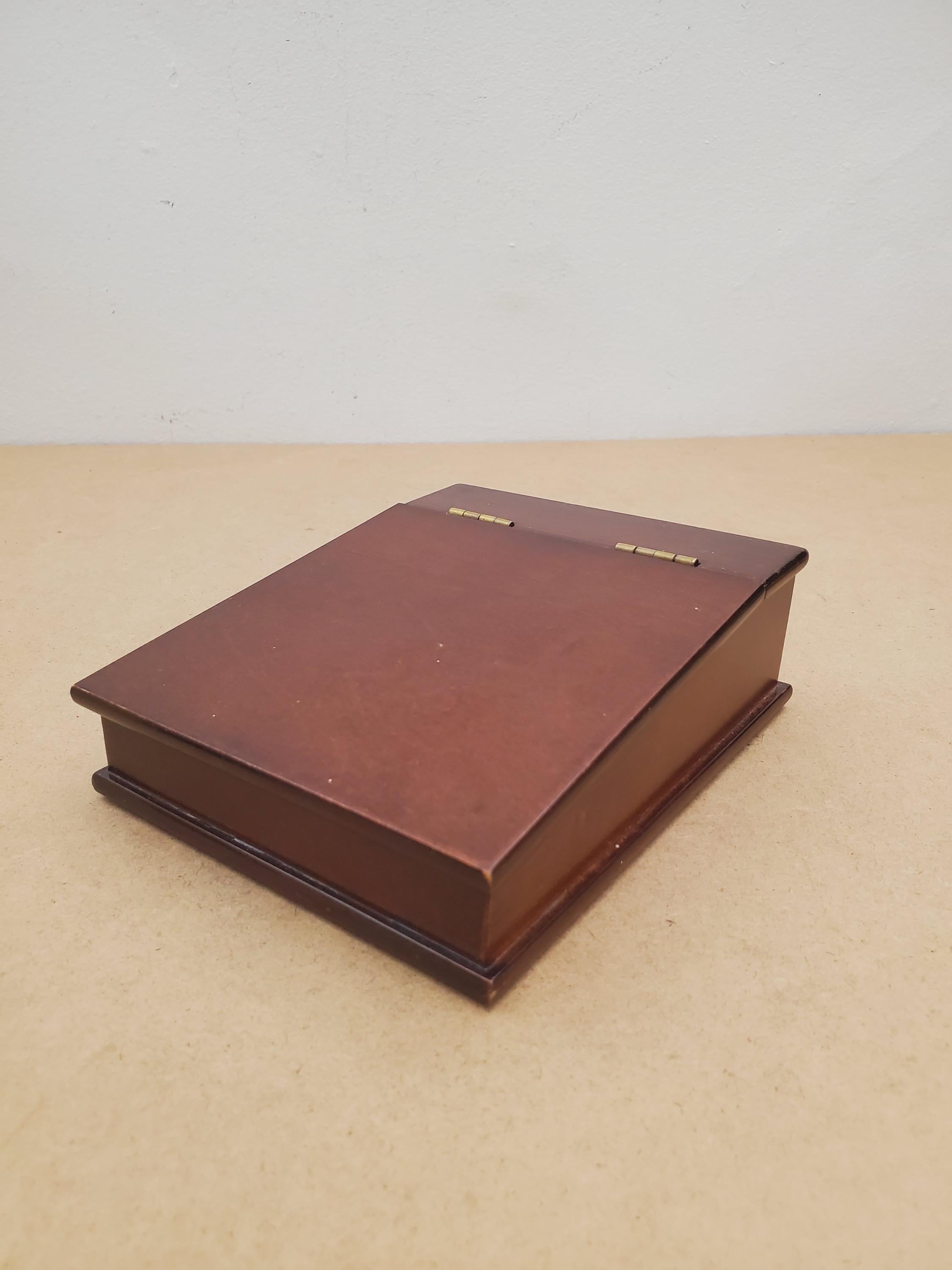 Vintage the Bombay Company Cherry Wood Lap Desk / Keepsake Storage
