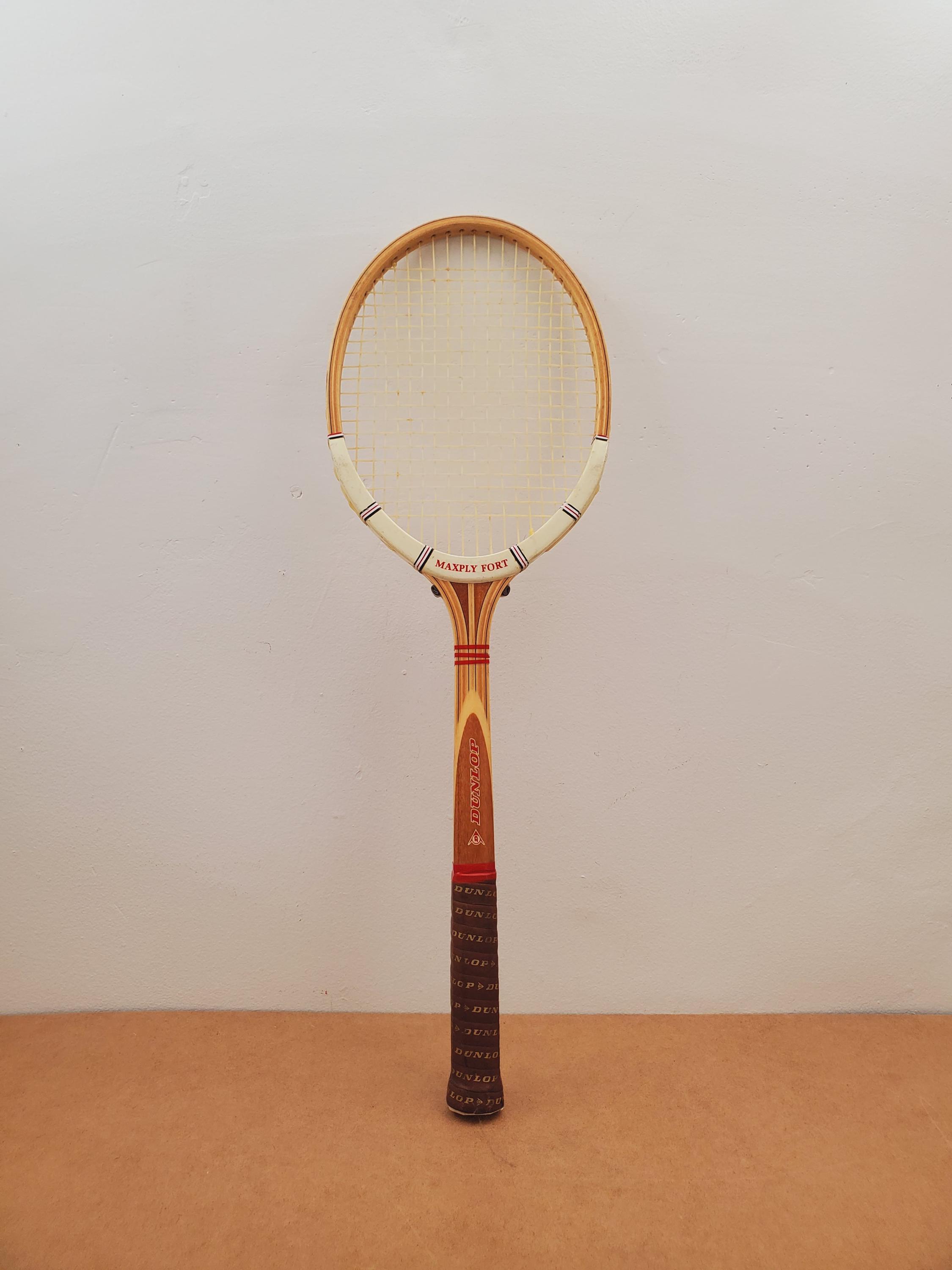 Vintage Dunlop Tennis Racket À VENDRE! - FR