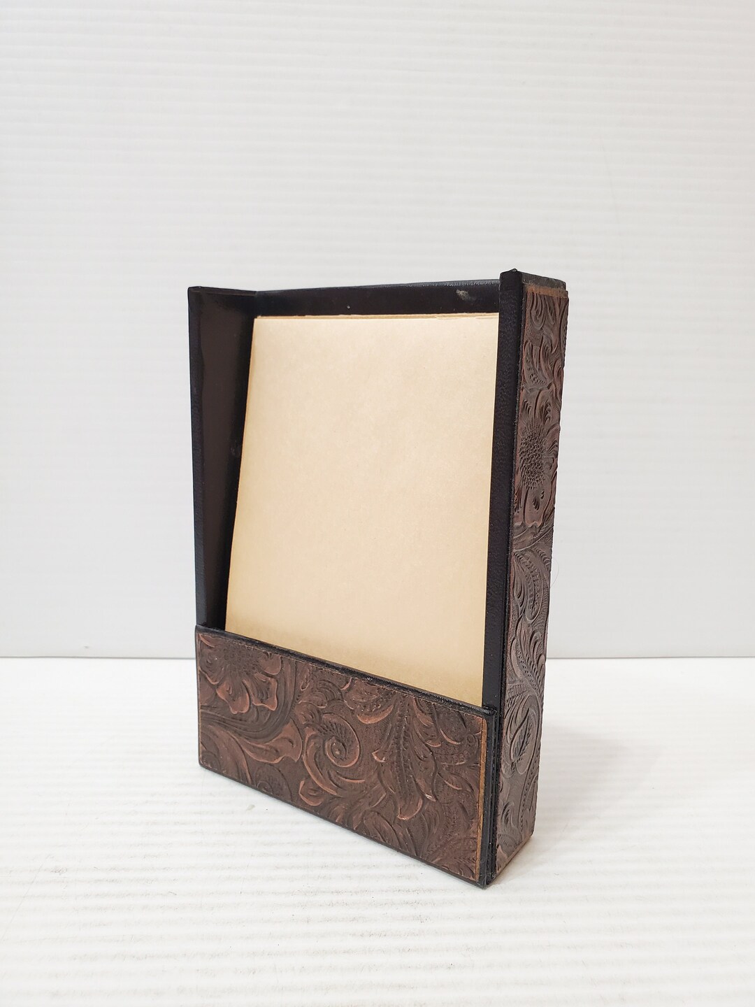 Clipboard Faux Leather Office Paper Case Notepad Holder for Etsy