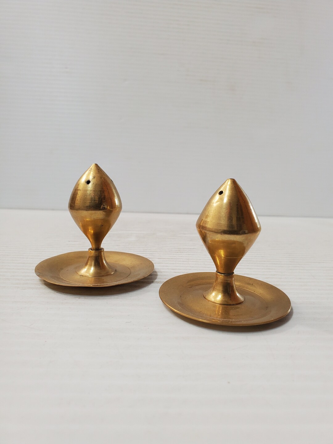 Vintage Brass Toothpick Holders Set of Tow Etsy