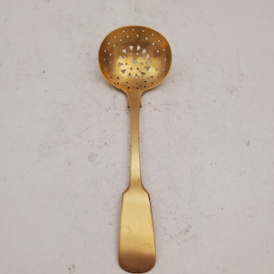 Vintage bronze Kitchen wall Ladle 1950s Copper Ladle Kitchen Utensil soup ladle bronze Spoon Louche Handle Ladle Kitchen Copper