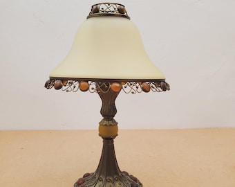 Candelabro de latón vintage, portavelas de latón macizo, decoración de boda de latón, latón antiguo - vela pequeña