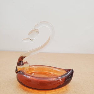 Bohemia Crystal Swan - Etsy