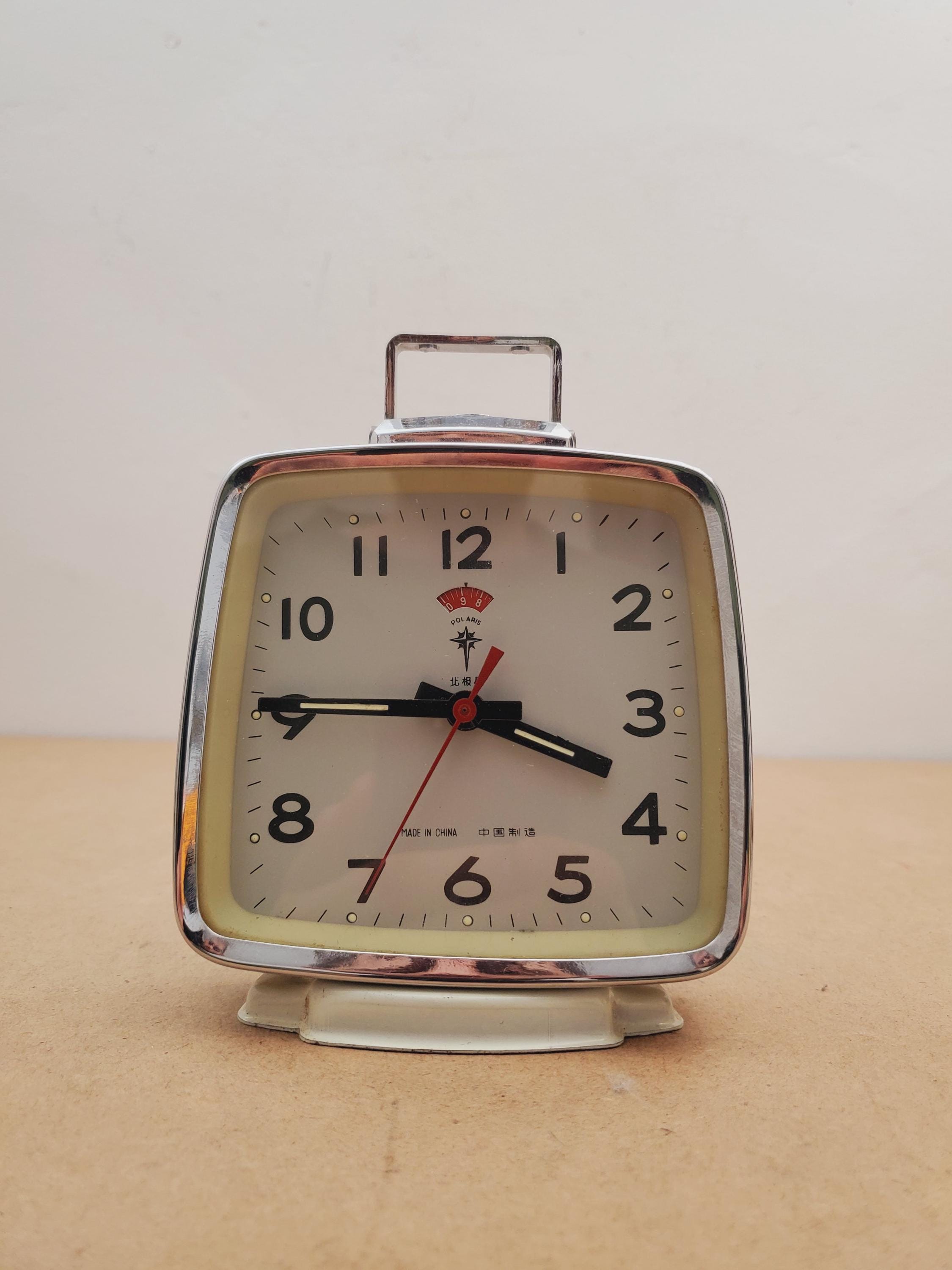 Alarm Clock Vintage White - Etsy Canada