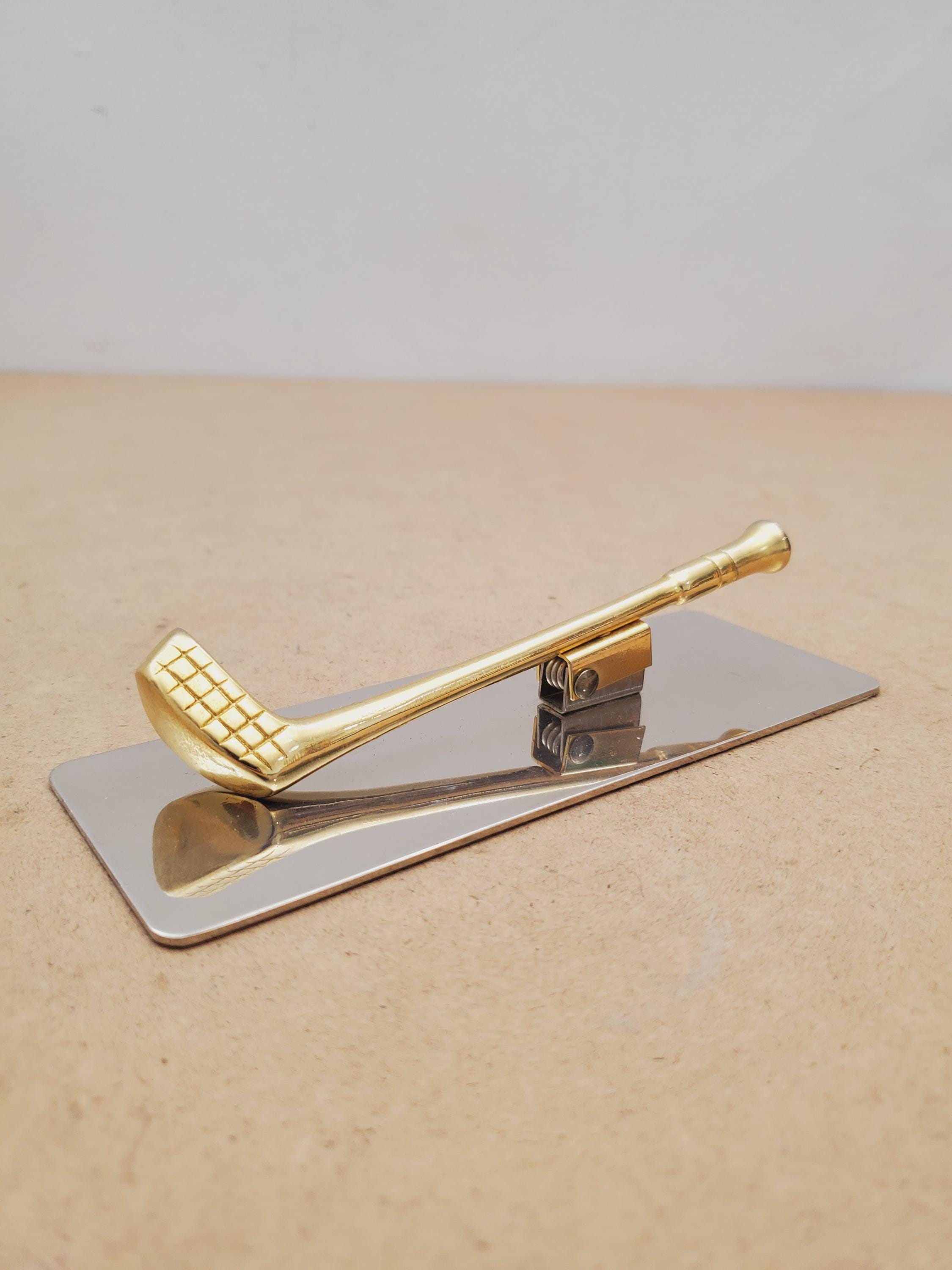 ヴィンテージペーパークリップ - 真鍮製クリップ - オフィス用品 