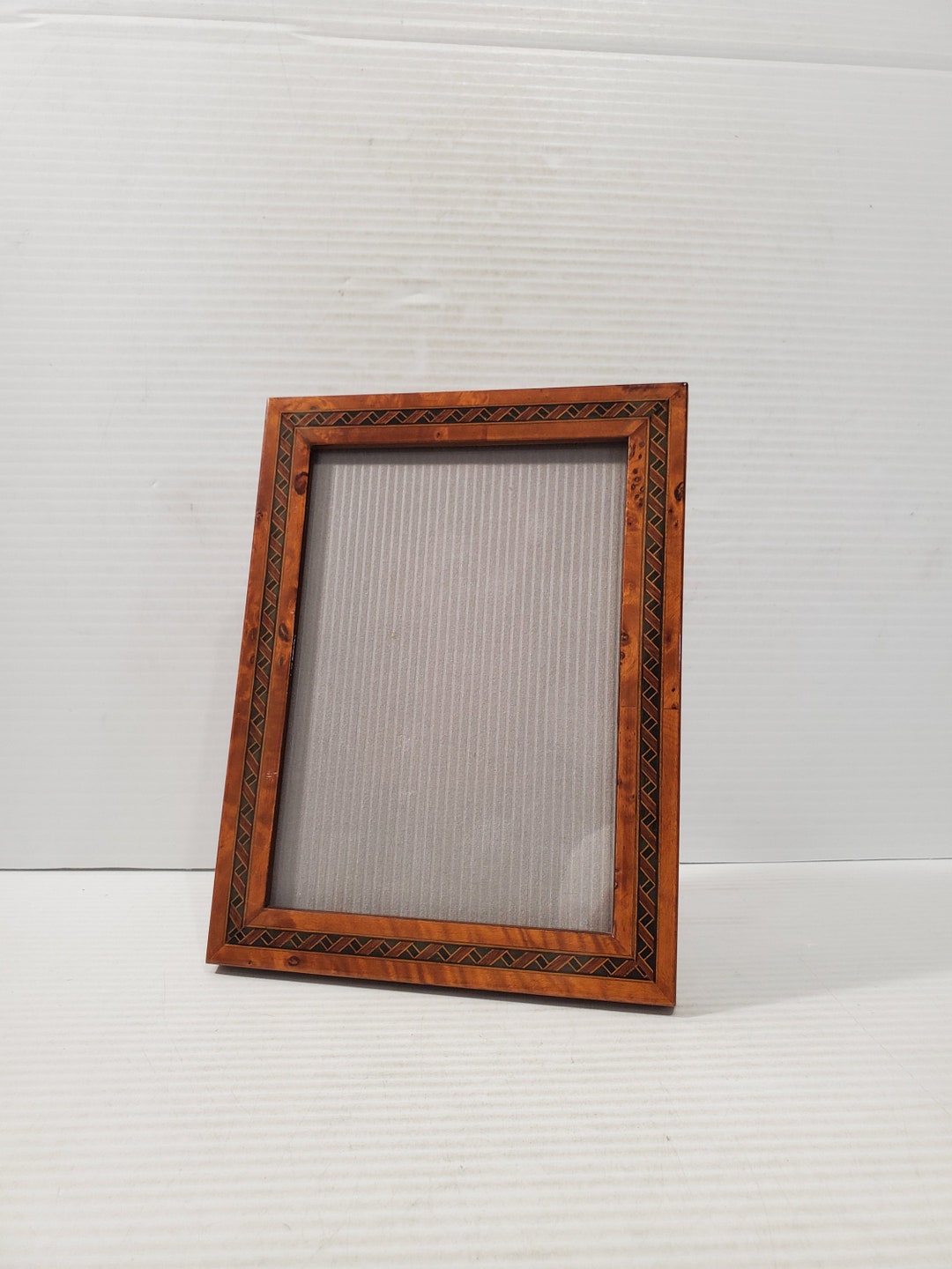 Vintage Wood Frame/ Frame Photo / Frame / Wood Inlay Frame Etsy