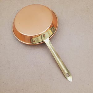 Handmade Copper Pan | Copper Pan | Frying Pan | Egg Pan | Omelette Pan | Gift for Her | Gift for Him | Saucepan | Saute Pan | Gift Pan