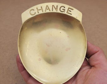 Brass Pocket Change Dish, Vintage Inspired Antique Ring Dish Retro Style for Home Decor or Jewelry Dish | Bulk Return Gifts