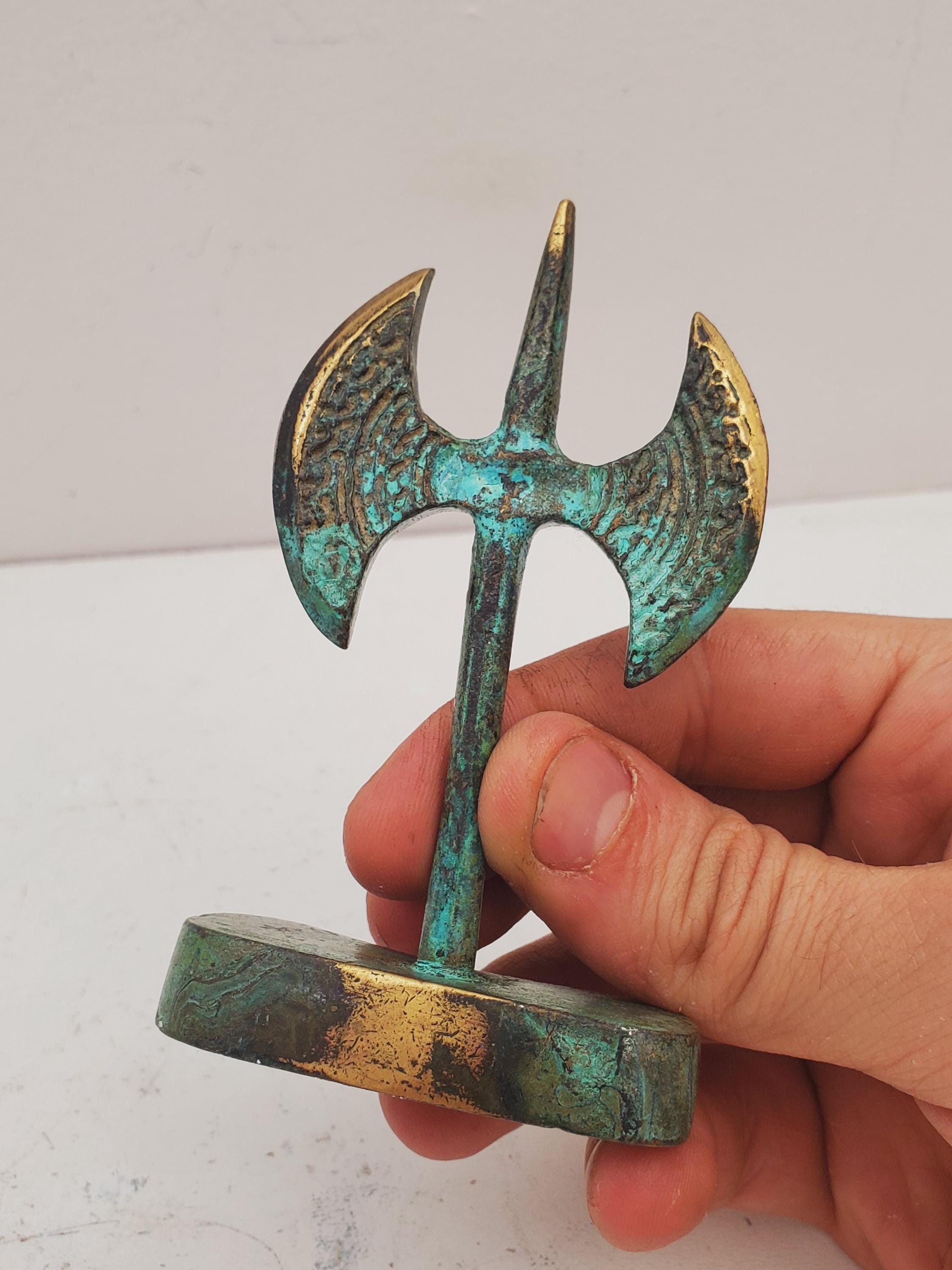 Knossos Labrys Double Axe Double Edge Roman Viking Battle Axe
