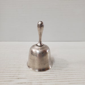 vintage Small Antique/Vintage Silver Handled Bell