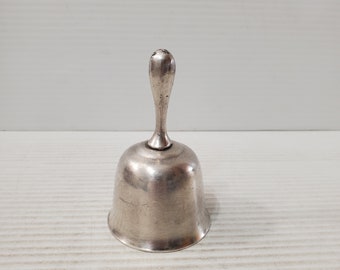 vintage Small Antique/Vintage Silver Handled Bell