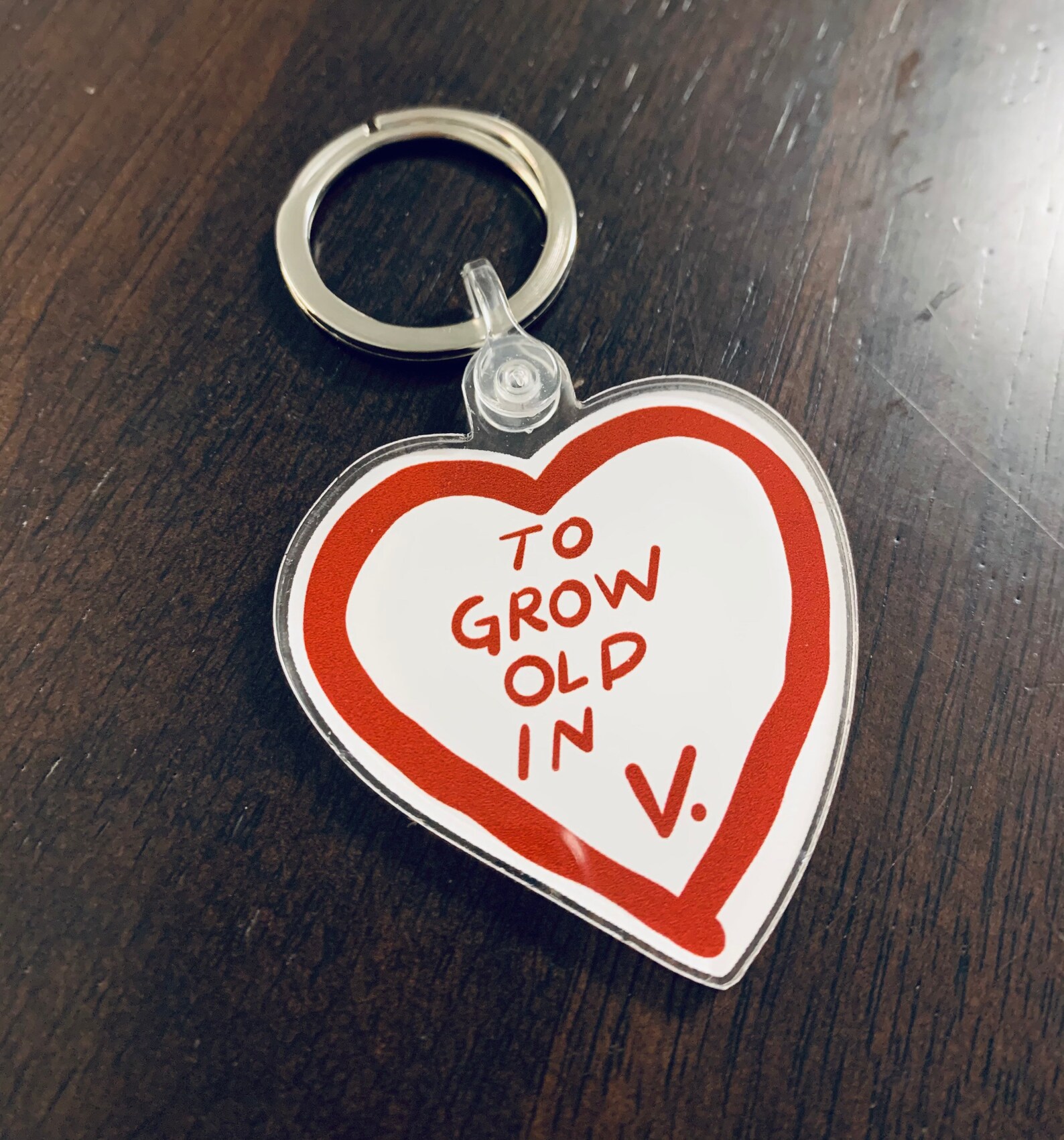 Wandavision to Grow Old in V Keychain Television Show MCU | Etsy