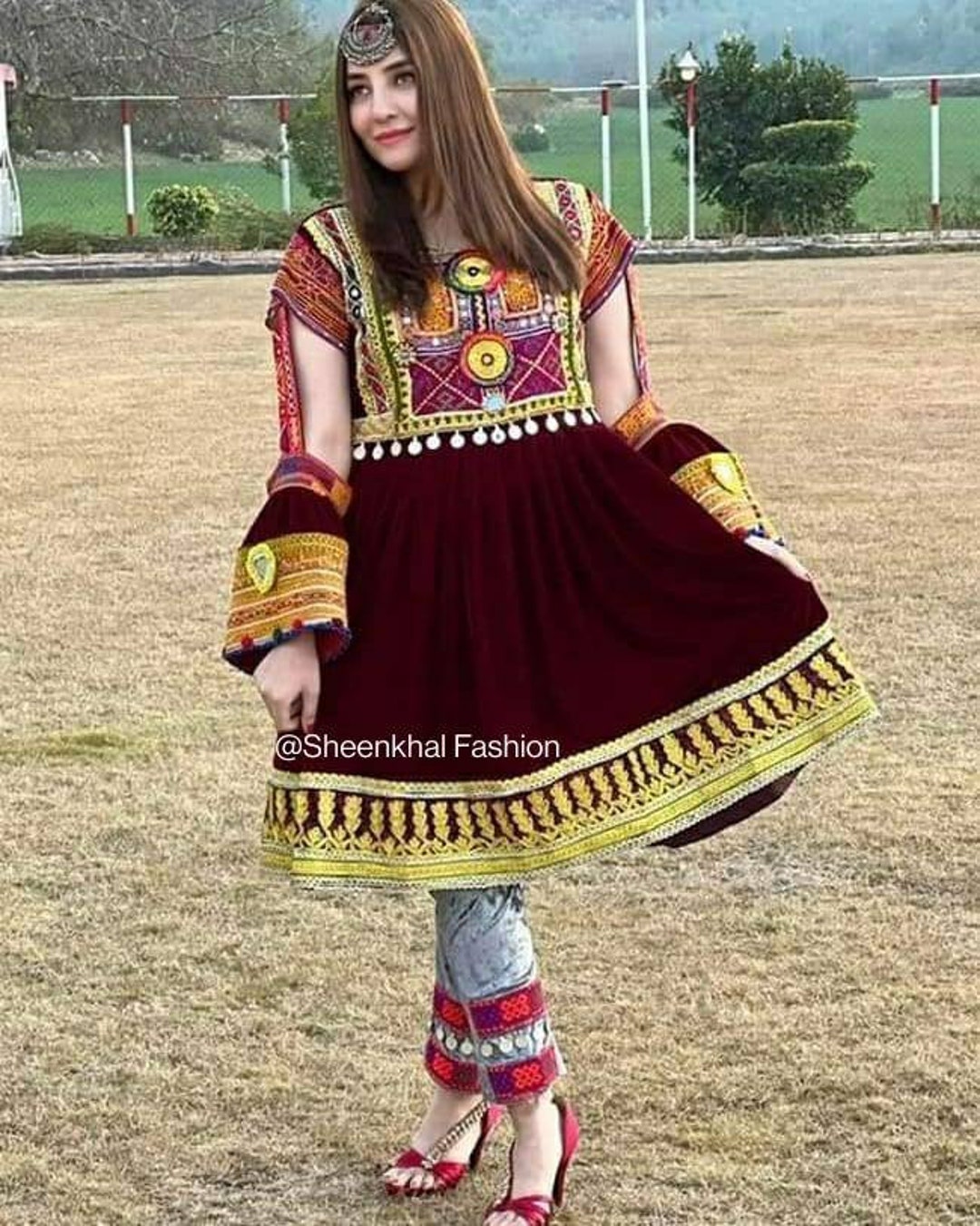 1080px x 1351px - Gul Panra Afghan Dress for Women Traditional Afghan Dress - Etsy Canada