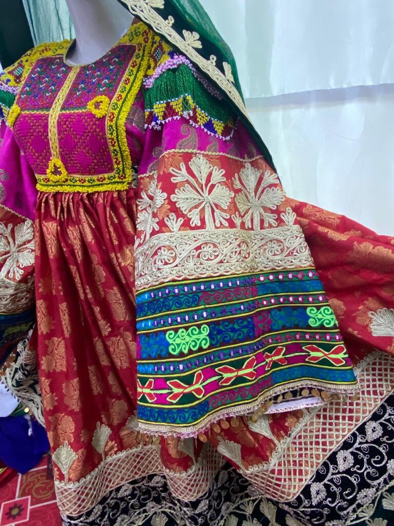 Afghan Dress for Women Handmade Afghani Dress Traditional | Etsy