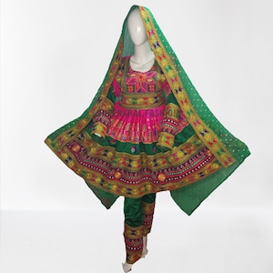 Afghani Traditional Dress - Afghan Wedding Women Dress