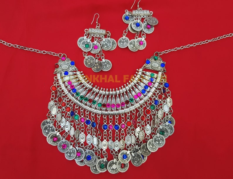 Handmade Traditional Afghan Jewelry Set Etsy