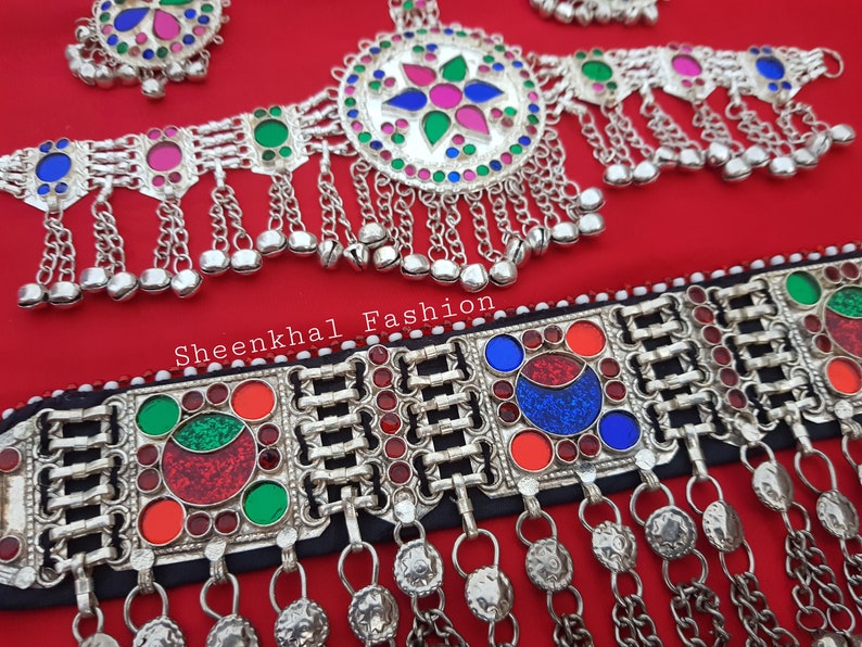 Hand Made Traditional Afghan Jewelry Set Etsy