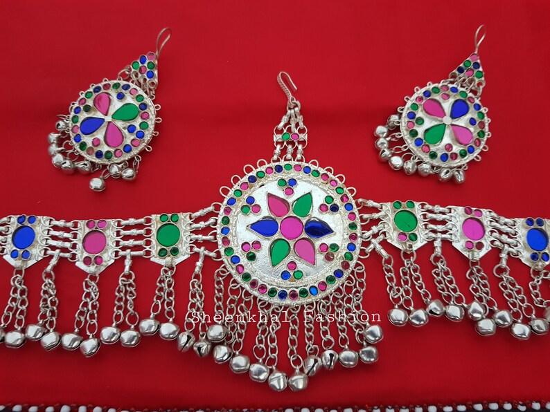 Hand Made Traditional Afghan Jewelry Set Etsy