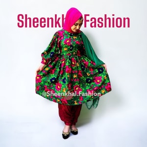 Afghan Traditional Dress | Afghan Women Dress | Afghan Clothes | Afghani Dress | Kleidung Afghan Traditional Dress