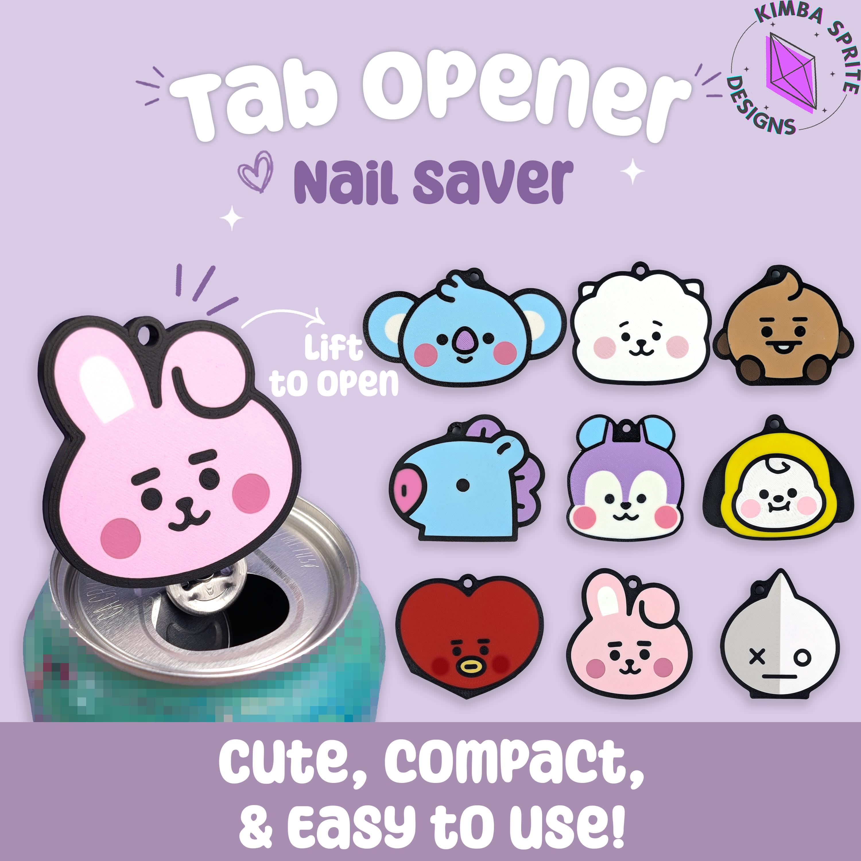 Bt21 Nail Stickers - Etsy