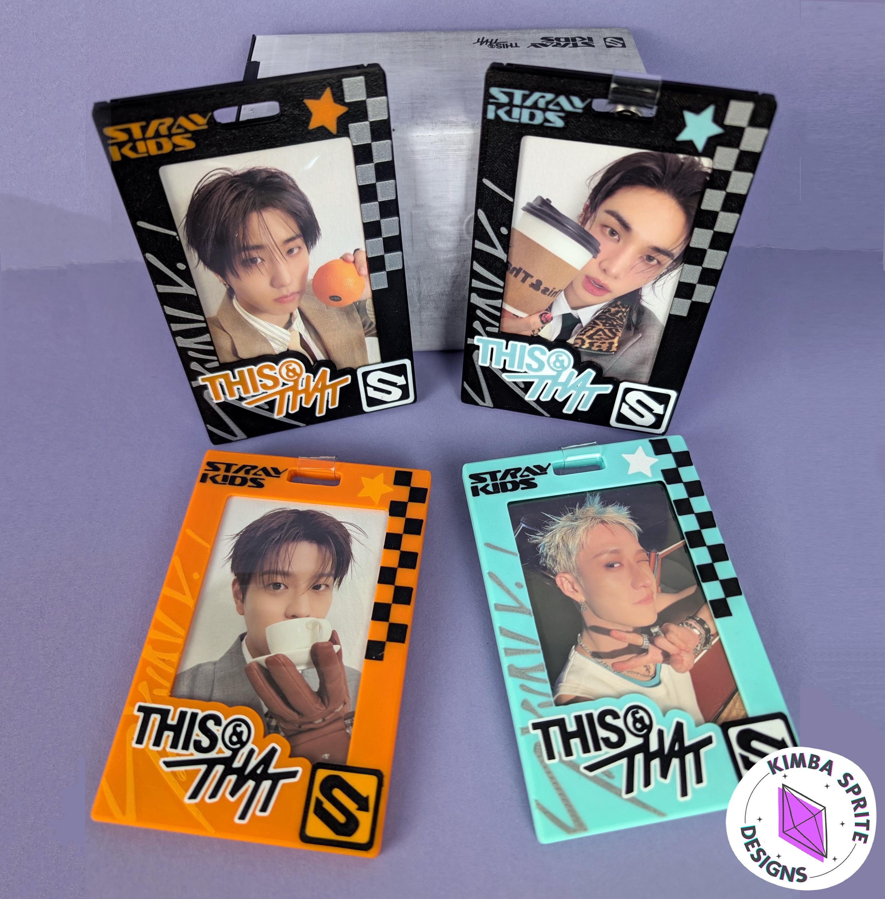 Photocard Holder Keychain Skz - Etsy