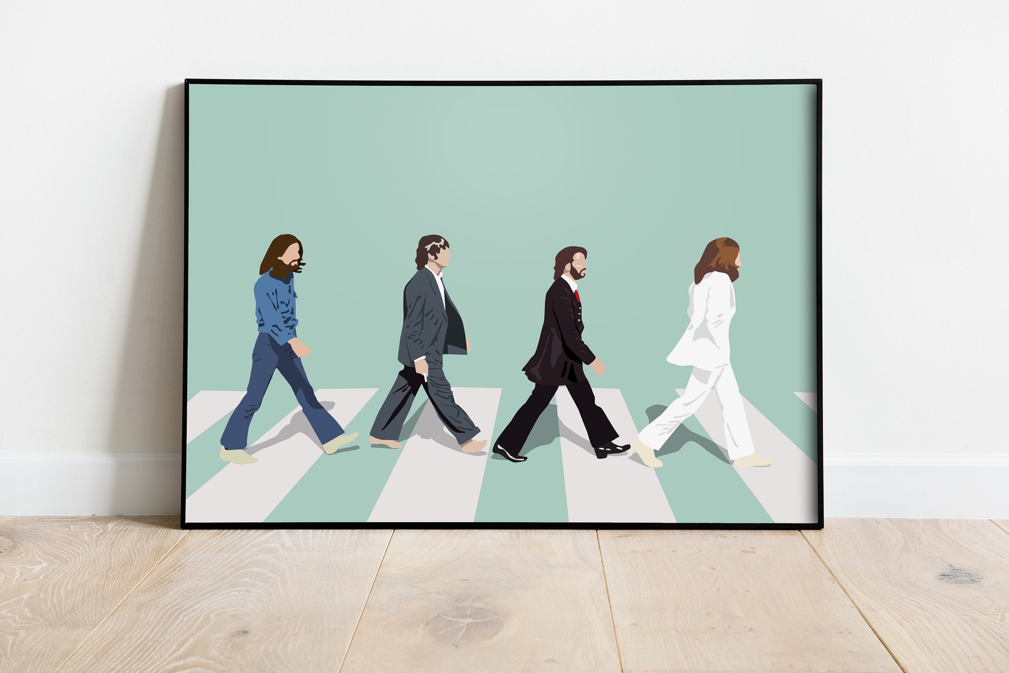 Discover Abby Road Moderner Poster