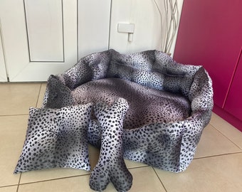 Cama para gatos, cama de princesa, cama para perros, cama para perros mediana o pequeña, regalo para el dueño del gato, cama para perros hecha a mano, cama para perros de lujo