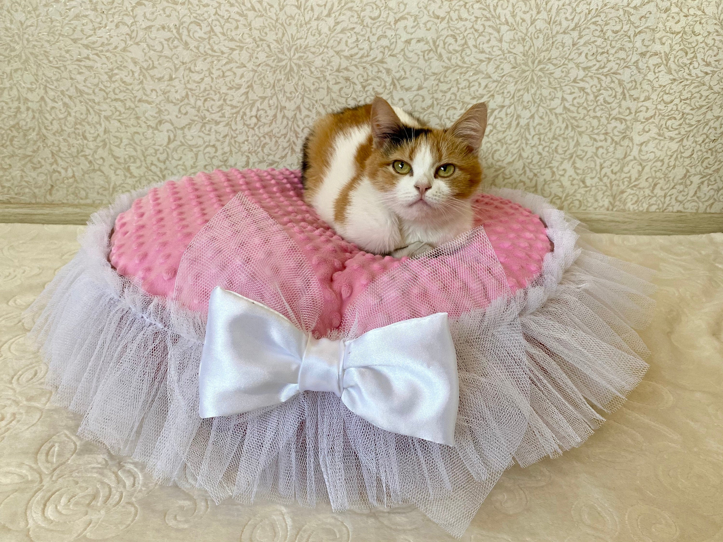 Pink Cat Mat Designer Luxury Cat Bed Small Girl Dog Bed Cat Furniture Orthopaedic Cat Bed Small Pet Bed Cat Owner Gift Etsy UK