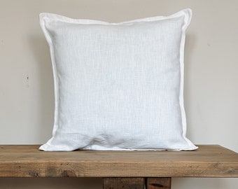 Iris - Handmade Linen Cushion