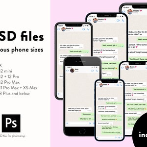 Whatsapp Conversation Mockup image 2