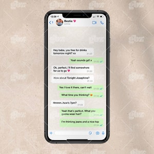 Whatsapp Conversation Mockup image 3