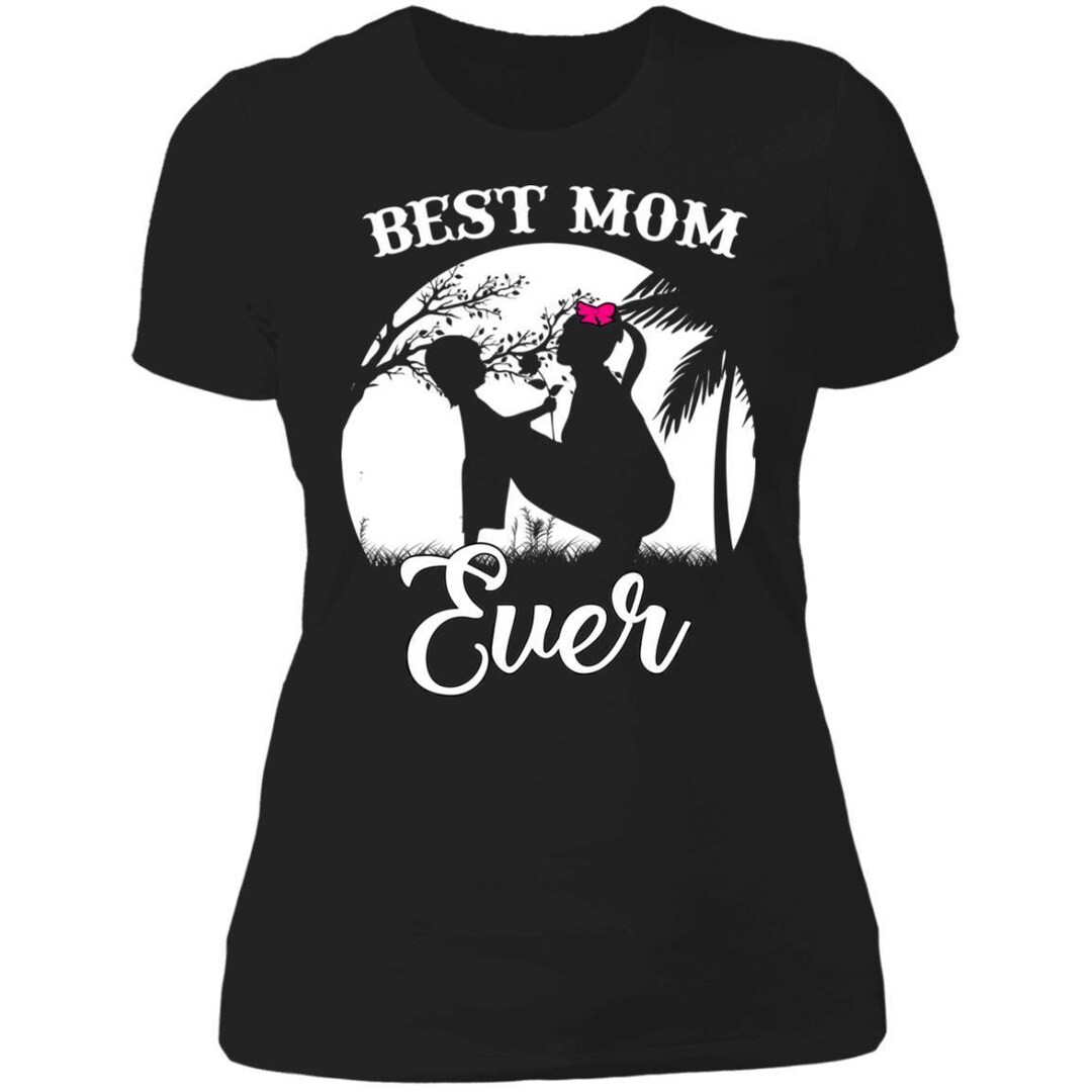 Best Mom Ever T Shirt Mommy Graphic Tee Mother S Day Etsy