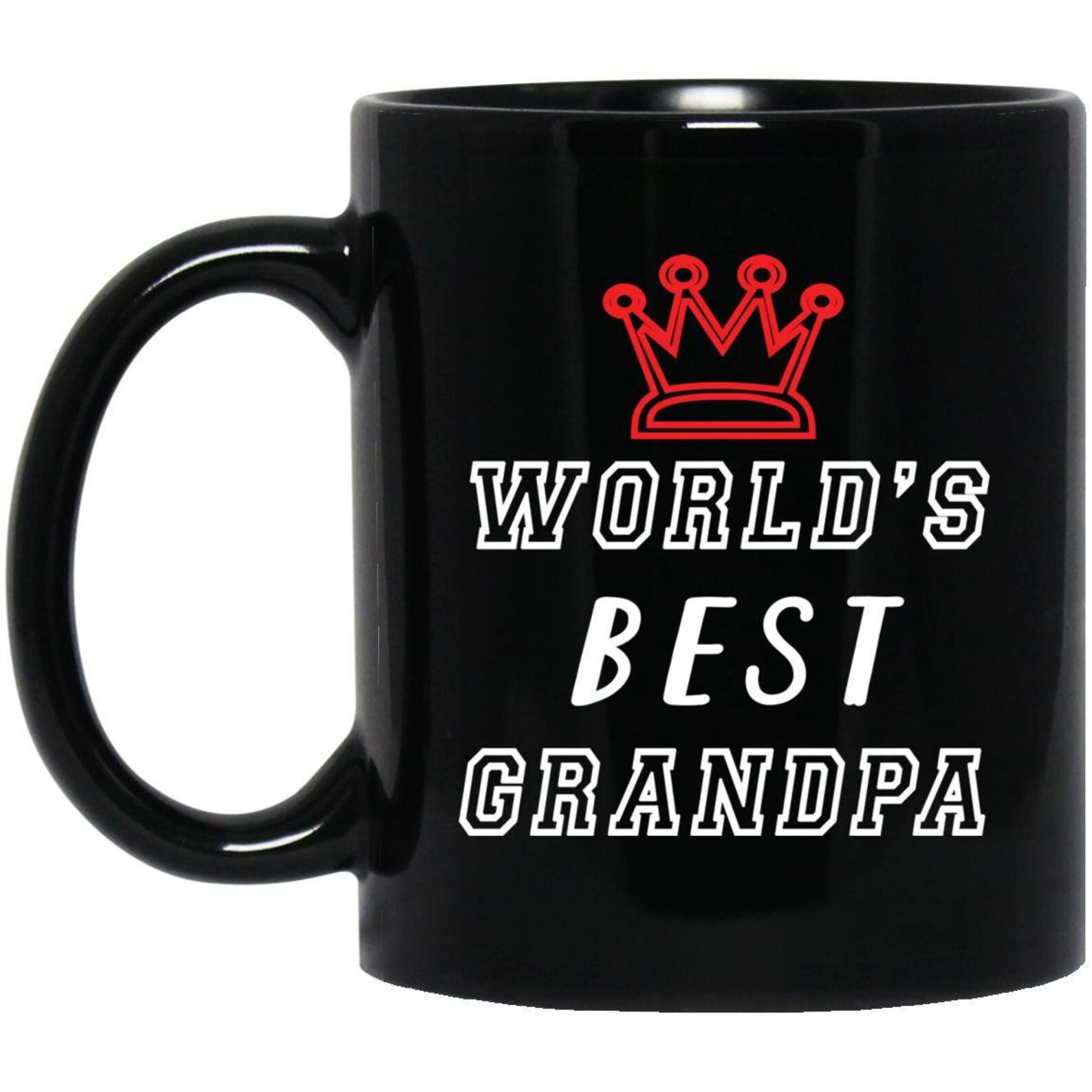 Personalized Ceramic Mug World's Best Grandpa Coffee Etsy