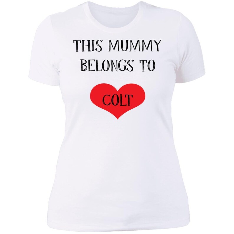 This Mommy Belongs To Shirt Mother/'s Day Gift Mom Life Shirt Mom Shirt Gift For Mama