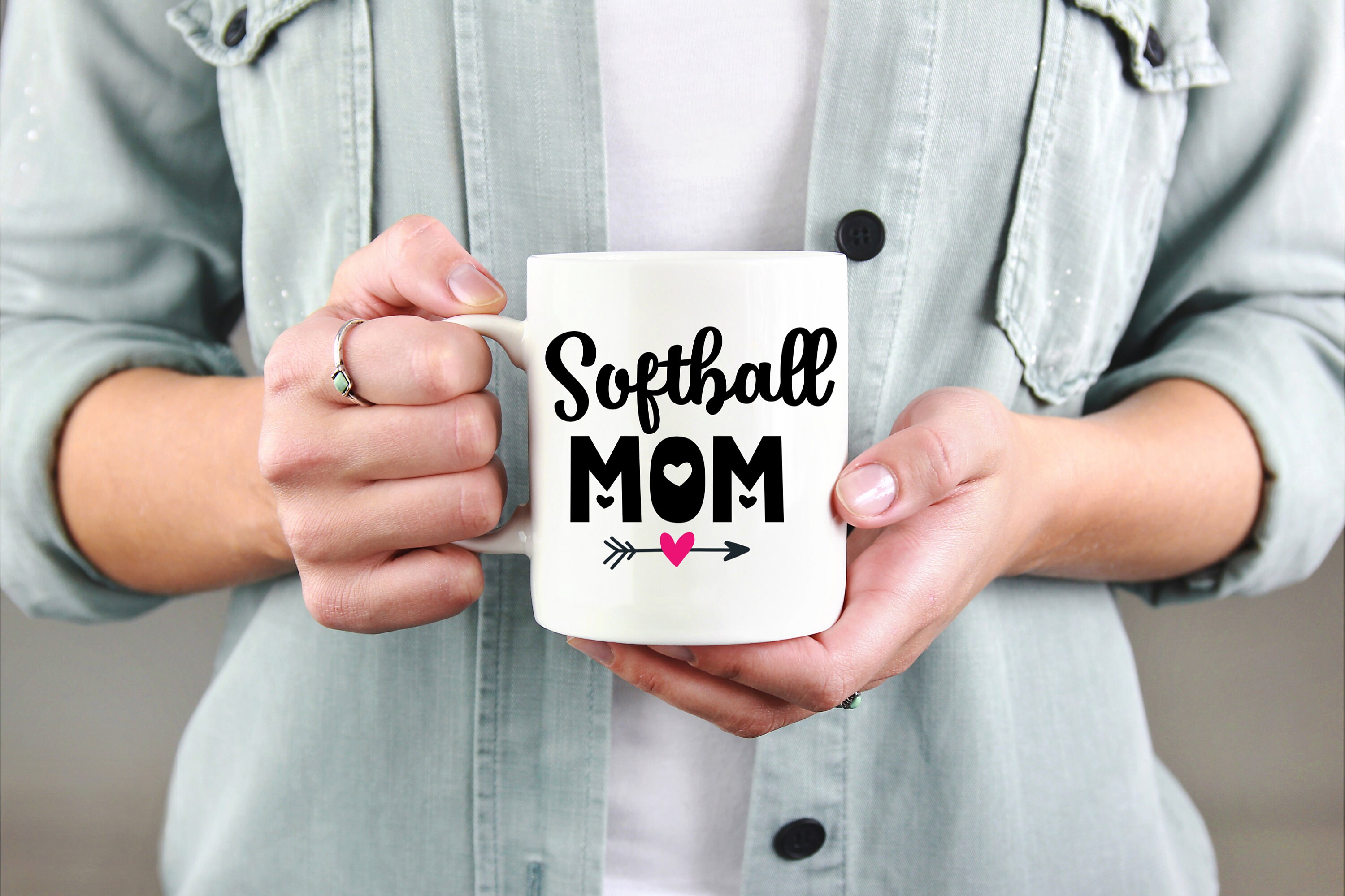 Sports Mug Softball Mom Coffee Mug Mom Gift Birthday and Etsy