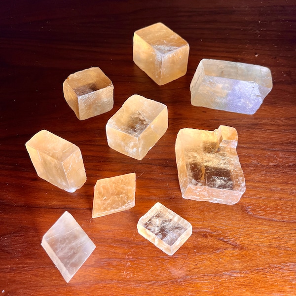 Optical Golden Calcite