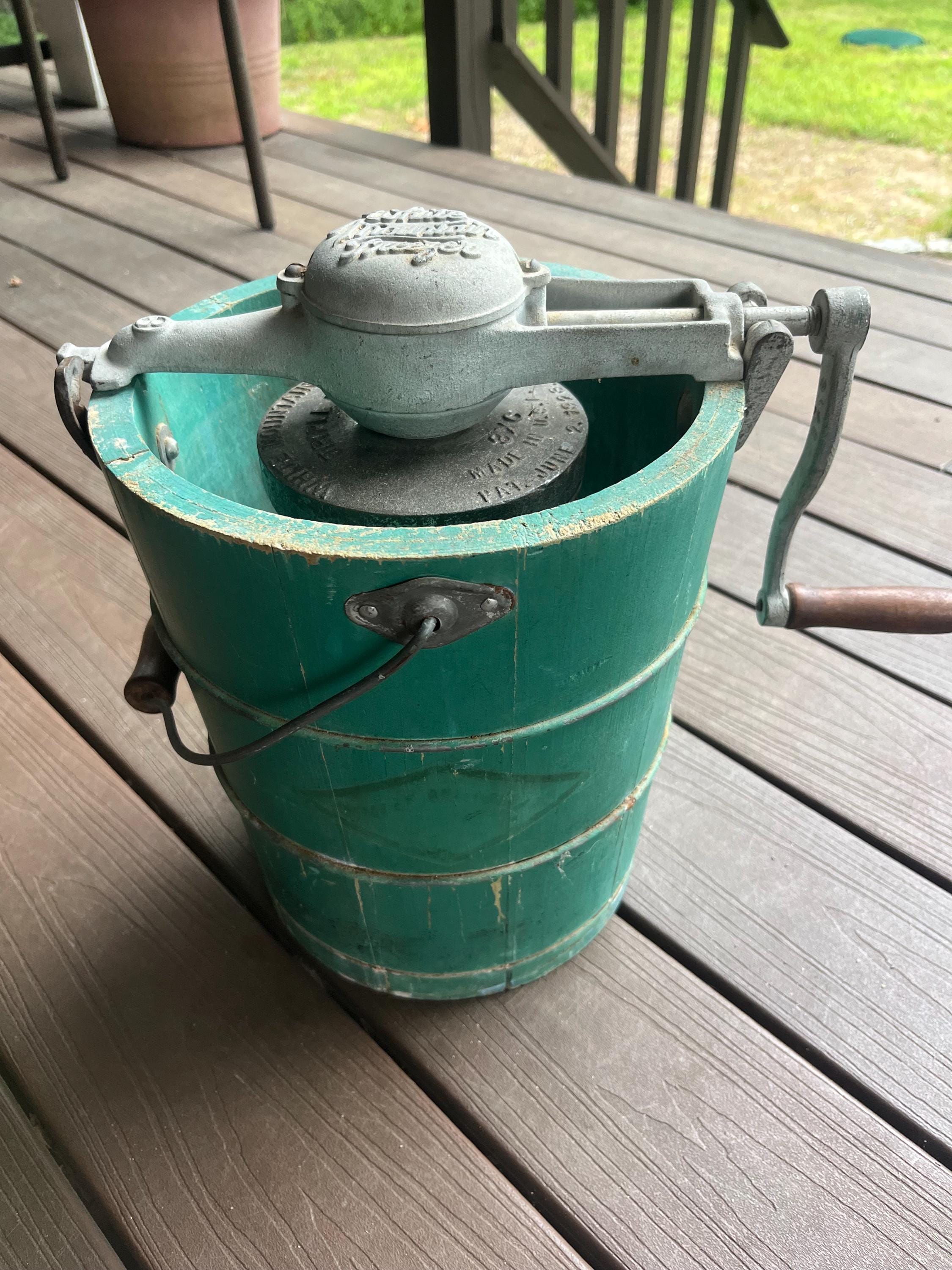 Vintage ice cream maker - Etsy 日本