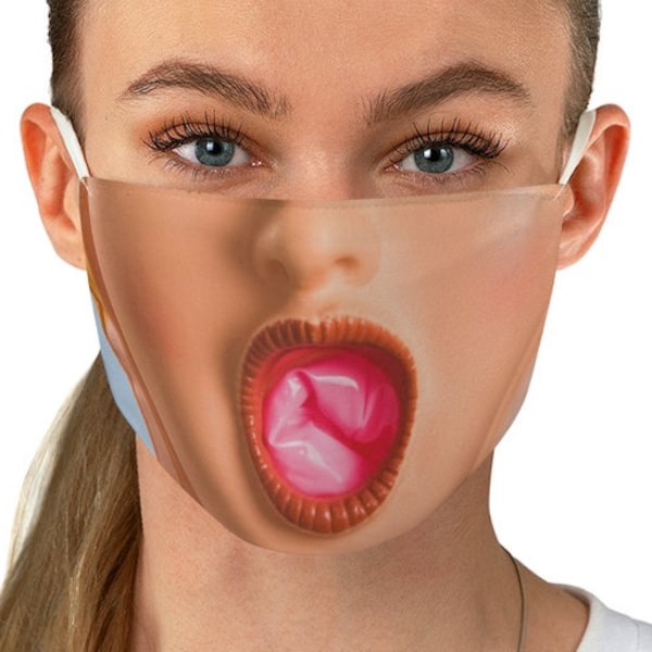 Blowup Doll Face Mask Fabric Face Mask