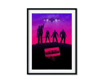 Avengers Poster Marvel Poster Digital Download Guardians of the Galaxy Movie Poster Marvel Art print Alternate Film Print Home Decor