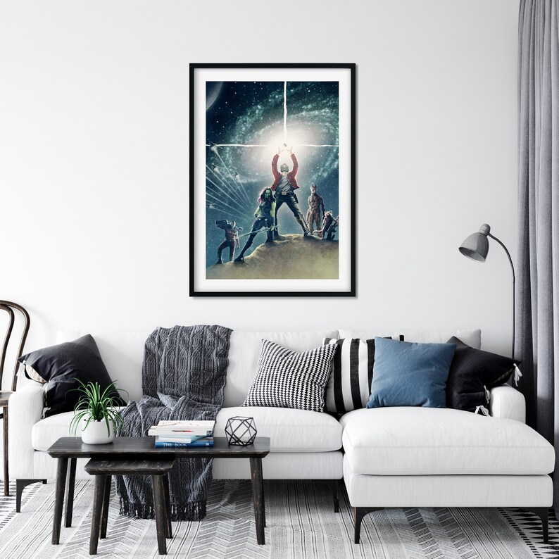 Avengers Poster Marvel Poster Digital Download Guardians of the Galaxy Movie Poster Marvel Art print Alternate Film Print Home Decor
