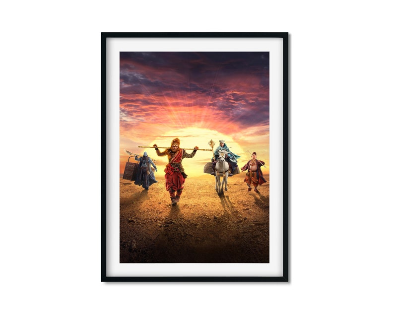The Monkey King Movie Poster Journey To The West Sun Wukong Etsy The Monkey King Movie Poster Journey To The West Sun Wukong Etsy