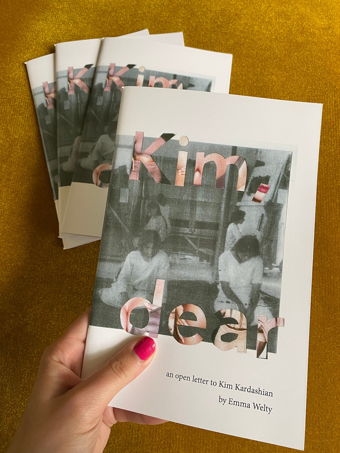 Kim, Dear an Open Letter to Kim Kardashian Artist Book Etsy