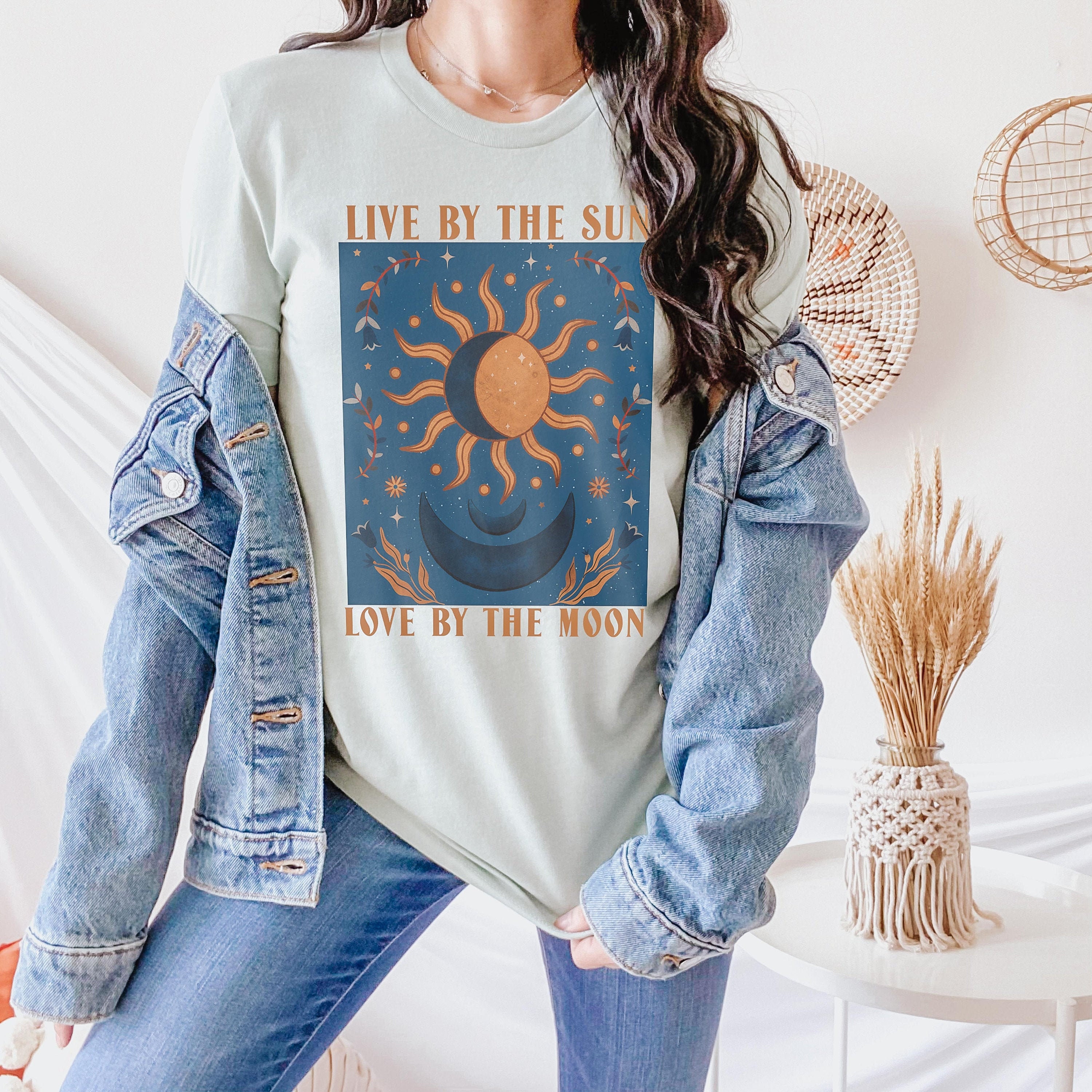 vintage sun and moon shirt
