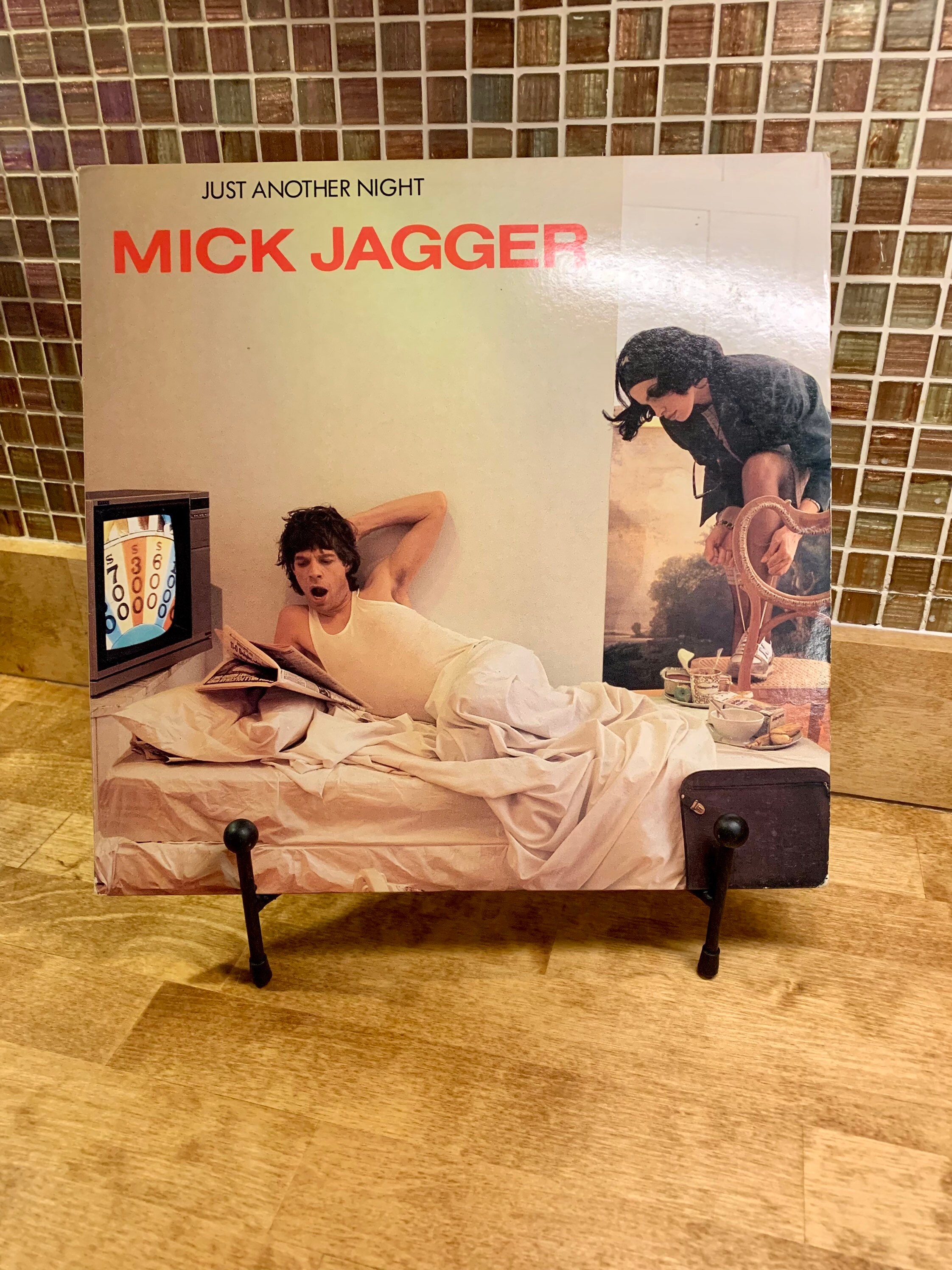 Vintage Mick Jagger Just Another Night Vinyl Rpm Single Etsy