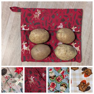 Microwavable Potato Bag with handle