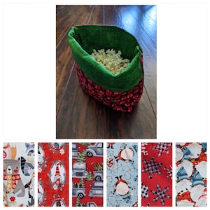 Reusable Microwavable Popcorn Bags